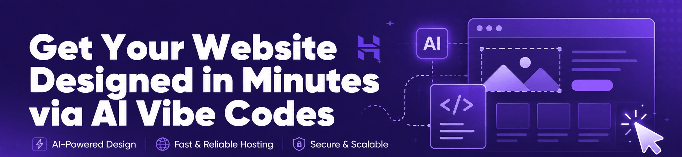 Design your website in minutes